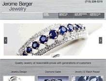 Tablet Screenshot of jewelrydesignhouston.com